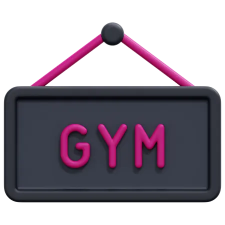 Gym  3D Icon