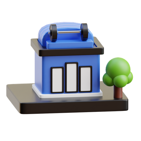 Gym  3D Icon