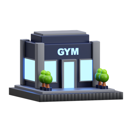 Gym  3D Icon