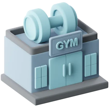 Gym  3D Icon
