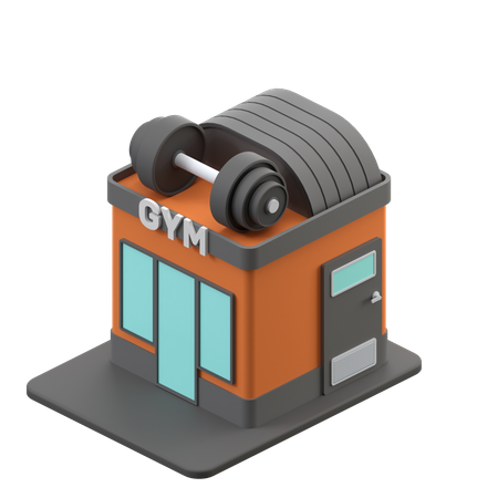 Gym  3D Icon