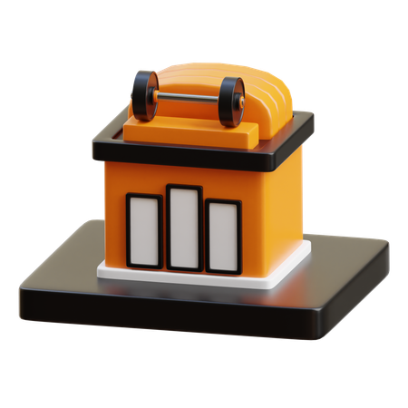 Gym  3D Icon