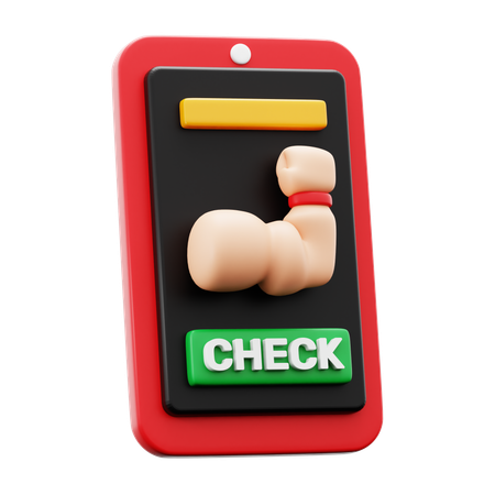 Gym App  3D Icon