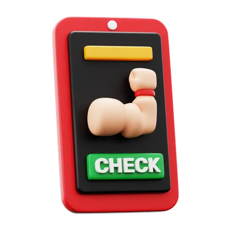 Gym App  3D Icon