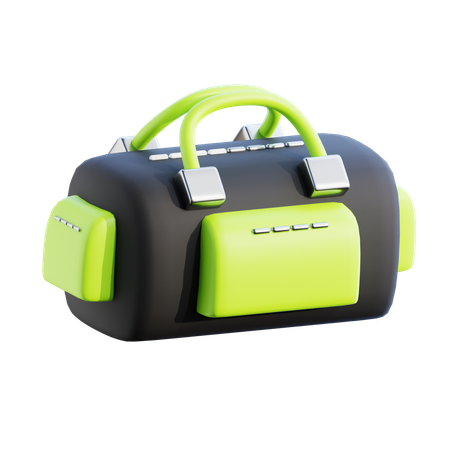 Gym bag  3D Icon