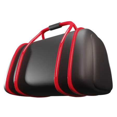 Gym Bag  3D Illustration