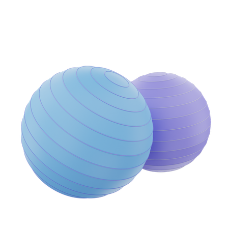 Gym Ball  3D Icon