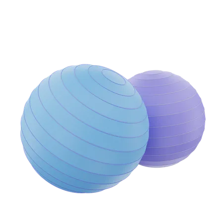 Gym Ball  3D Icon