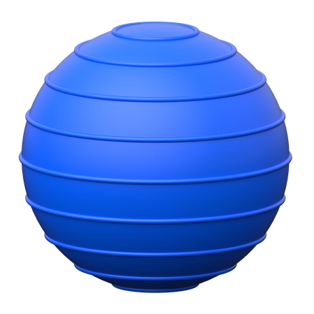 Gym Ball  3D Icon