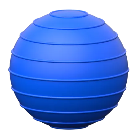 Gym Ball  3D Icon