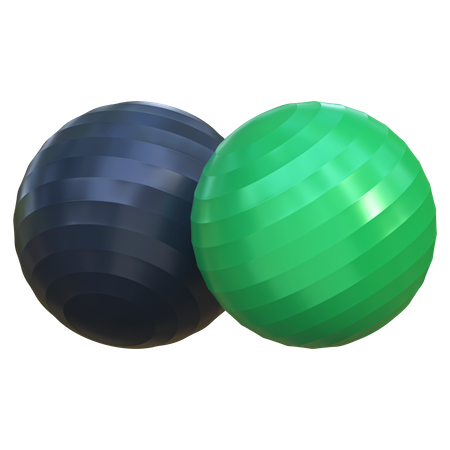 Gym Ball  3D Icon