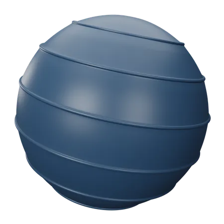 Gym Ball  3D Icon