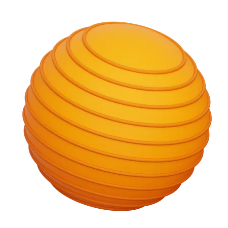 Gym Ball  3D Icon