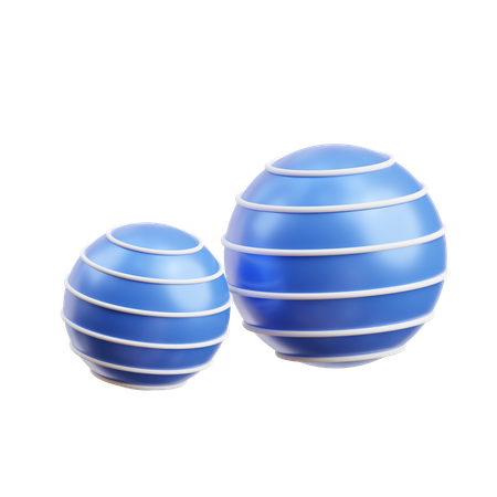 Gym ball  3D Icon