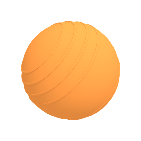 Gym ball  3D Icon