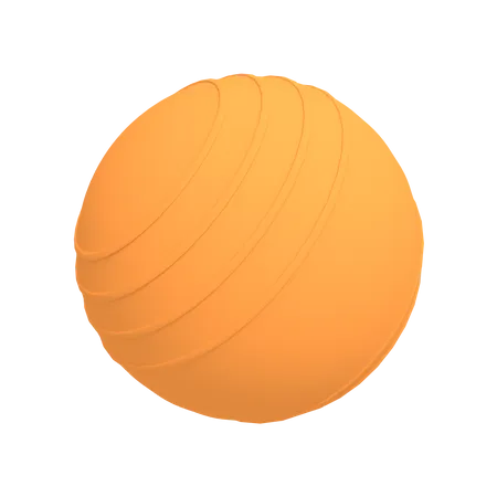 Gym ball  3D Icon