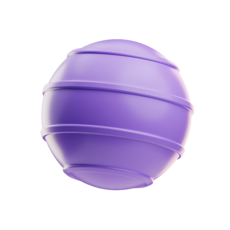 Gym Ball  3D Icon