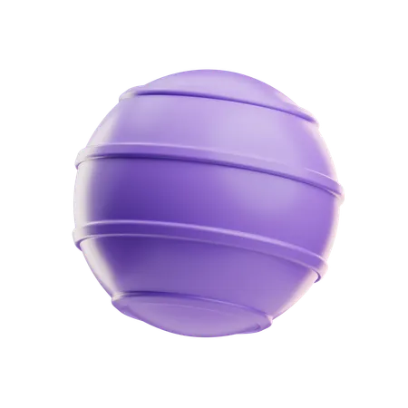 Gym Ball  3D Icon