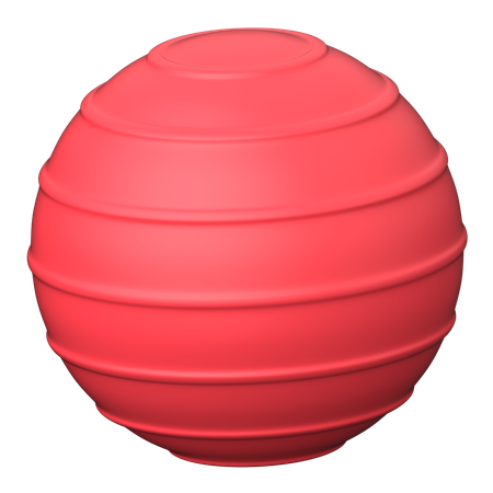 Gym Ball  3D Icon