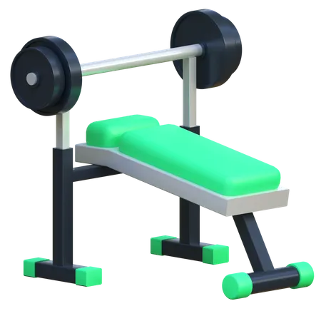 Gym Bench  3D Icon