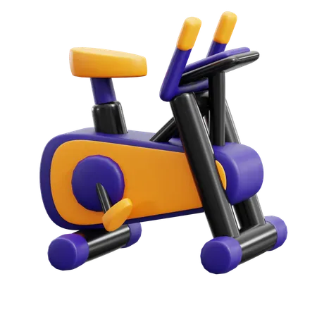 Gym Bicycle  3D Icon