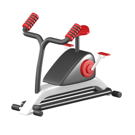 Gym Bicycle  3D Icon