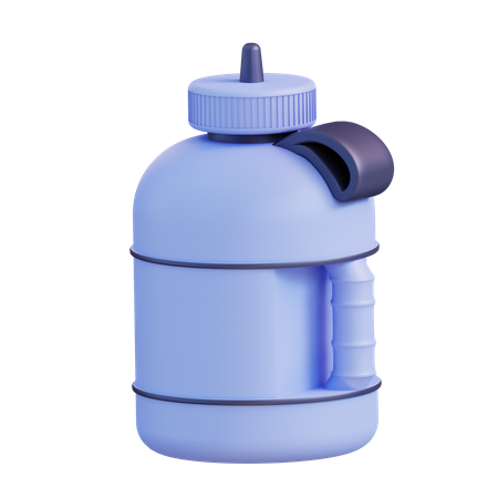 Gym Bottle  3D Icon