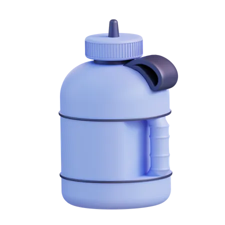 Gym Bottle  3D Icon