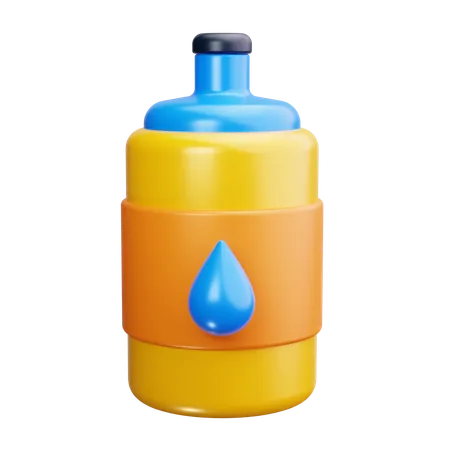 Gym Bottle  3D Icon