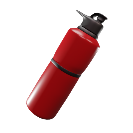 Gym Bottle  3D Illustration