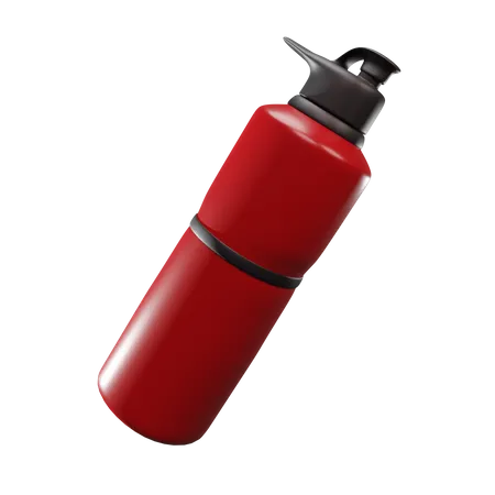 Gym Bottle  3D Illustration