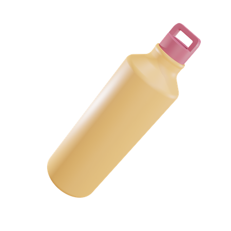 Gym Bottle  3D Illustration