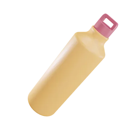 Gym Bottle  3D Illustration