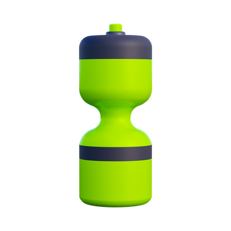 Gym Bottle  3D Illustration