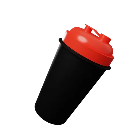 Gym bottle  3D Illustration