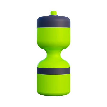 Gym Bottle 3D Illustration
