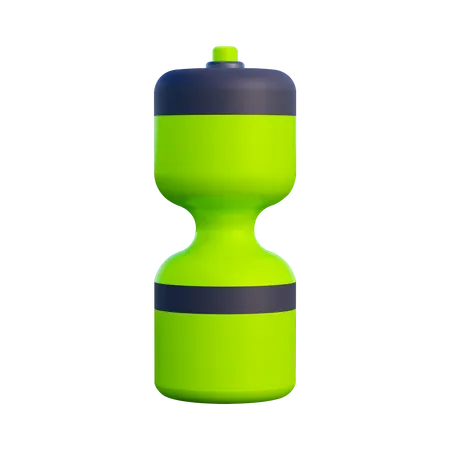 Gym Bottle  3D Illustration