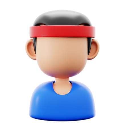 Gym Boy  3D Icon