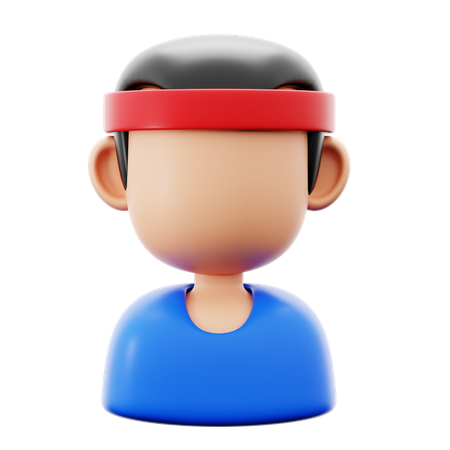 Gym Boy  3D Icon