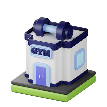 体育館  3D Icon