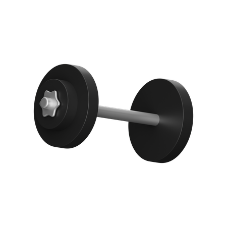 Gym Dumbbell  3D Icon