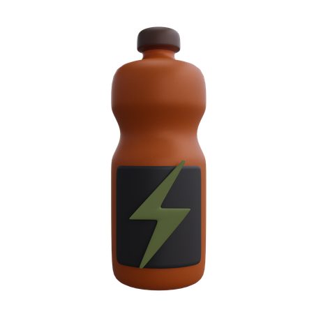 Gym Energy Drink  3D Icon