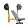 gym equipment 3d logo