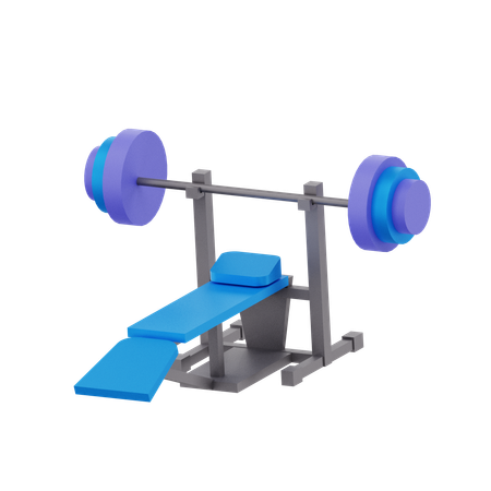 Gym Equipment  3D Icon