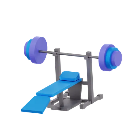 Gym Equipment  3D Icon