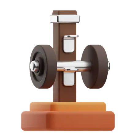 Gym Equipment  3D Icon