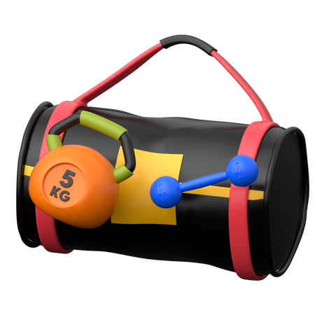 Gym Equipment  3D Icon