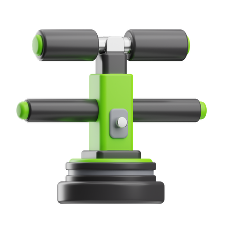 Gym Equipment Gym Sit Up  3D Icon