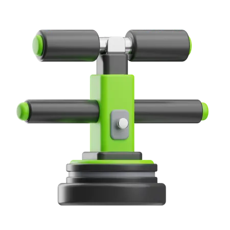 Gym Equipment Gym Sit Up  3D Icon