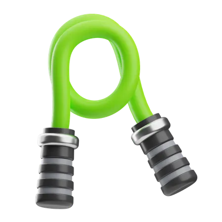 Gym Equipment Skipping Rope  3D Icon